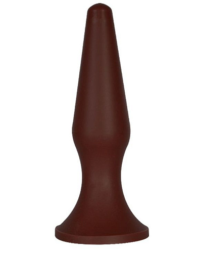Коричневая анальная пробка Sitabella p003 (11 см)