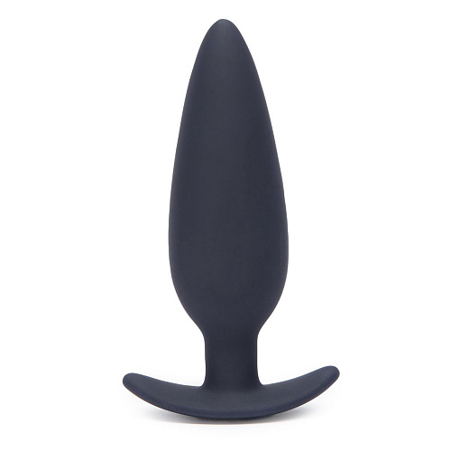 Тёмно-синий анальный плаг Fifty Shades of Grey DARKER PRIMAL ATTRACTION JIGGLE BUTT PLUG FS-63948 (12,2 см)