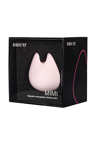 Нежно-розовый вибромассажёр Sinjoys CAT Mimi SC01B-P