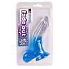 Синий фаллоимитатор с прозрачной верхней частью Dream Toys JELLY JOY FADE OUT DONG 6INCH 21201
