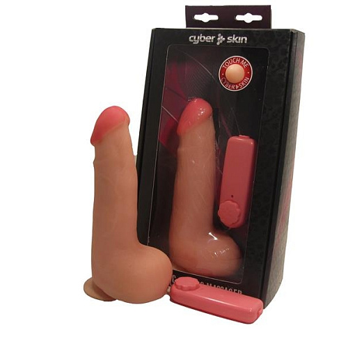 Телесный вибромассажёр с выносным блоком LOVETOY (А-Полимер) 823525 (18,2 см)