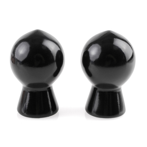 Чёрные стимуляторы для сосков Pipedream Squeeze N Please Nipple Suckers PD3225-23