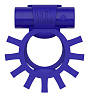 Синее перезаряжаемое эрекционное виброкольцо ML Creation Super Ring ML39