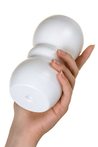 Двусторонний мастурбатор желтого цвета Men sMax Smart Double ET04