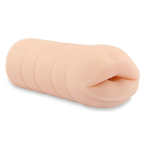 Мастурбатор-ротик телесного цвета без вибрации Erotic Fantasy RILEY REID  HT-P20