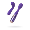 Фиолетовый вибратор с 2 сменными насадками Le Stelle PERKS SERIES EX-1LS12210