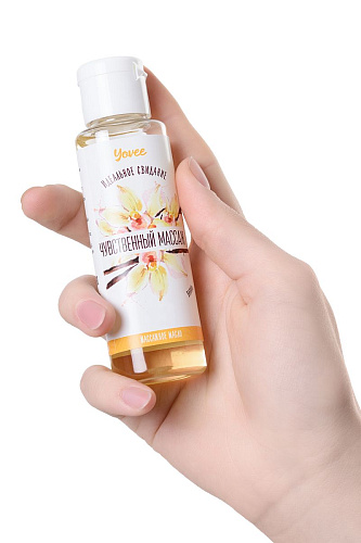 Масло для массажа с ароматом ванили ToyFa «Чувственный массаж» 722102 (50 мл)