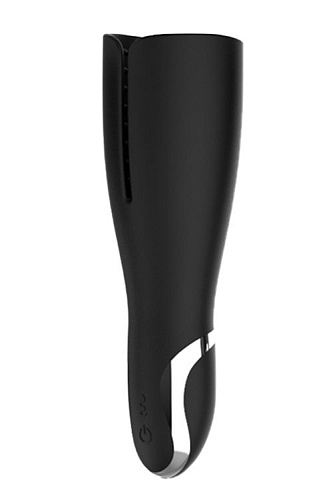 Чёрный мастурбатор Tonga NAGHI NO.44 RECHARGEABLE MASTURBATOR 530044