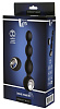 Чёрный анальный вибромассажёр Dream Toys DIONE REMOTE 21622 (16 см)