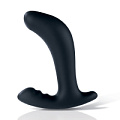 Чёрный электрический стимулятор простаты MyStim Twisting Tom 46460 (13 см)