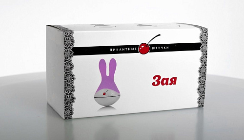 Фиолетовый клиторальный вибратор Пикантные штучки «Зая» DP2002PUR