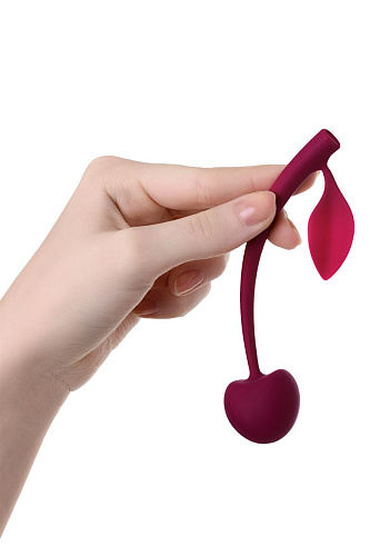 Бордовая вагинальная вишенка JOS WILD CHERRY 782024 (13 см)