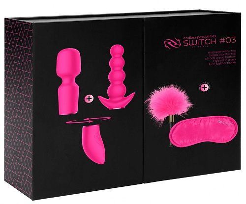 Розовый эротический набор Shots Media BV Pleasure Kit №3 SWI013PNK