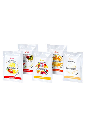 Набор из 5 плиток для массажа ToyFa «Идеальное свидание» 722200