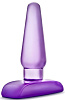 Фиолетовая анальная пробка Blush Novelties Eclipse Pleaser Small BL-19601 (10,8 см)
