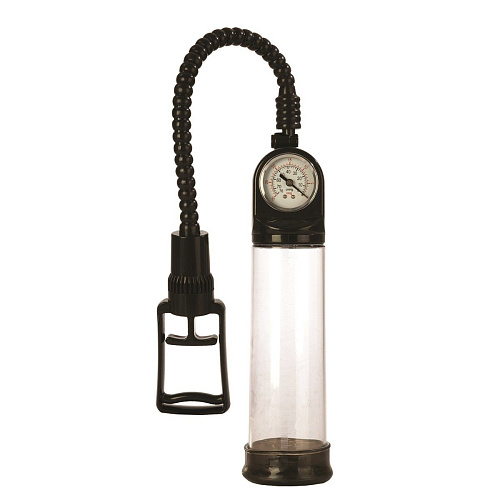 Прозрачная помпа со встроенным манометром California Exotic Novelties MASTER SE-1040-00-2