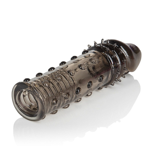 Дымчатая закрытая насадка California Exotic Novelties Apollo Extender SE-1604-10-2