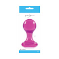 Большая розовая анальная пробка на присоске NS Novelties Luna Balls NSN-0502-64 (9,5 см)