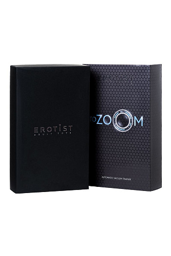 Автоматическая вакуумная помпа чёрного цвета A-toys Erotist ToZoom 549003