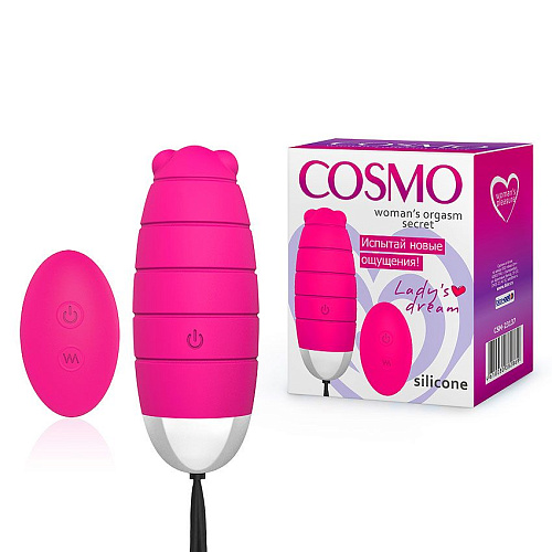 Розовое виброяйцо с дистанционным управлением Bior toys BABY BEE CSM-23137