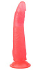 Розовый фаллоимитатор без мошонки с присоской LOVETOY (А-Полимер) 210700 (17 см)