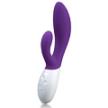 Вибромассажер фиолетового цвета Lelo Ina 2 Purple LEL7633 (20 см)