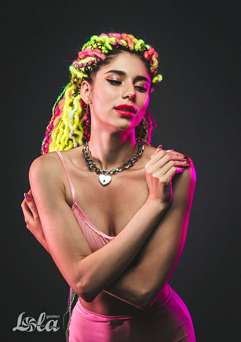 Серебристый ошейник с ключиком Lola toys Embrace 1093-01lola