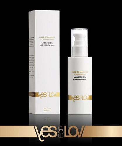 Массажное масло YESforLOV TITILLATING MASSAGE OIL YFL01B25 (100 мл)