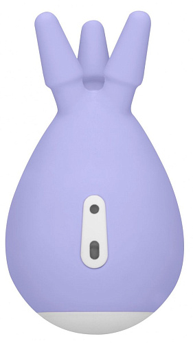 Фиолетовый клиторальный стимулятор с тремя отростками Shots Media BV Luscious LOV020PUR