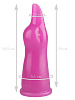 Розовая анальная втулка в виде головы уточки Сумерки богов 1015-27 BX DD (19,5 см)