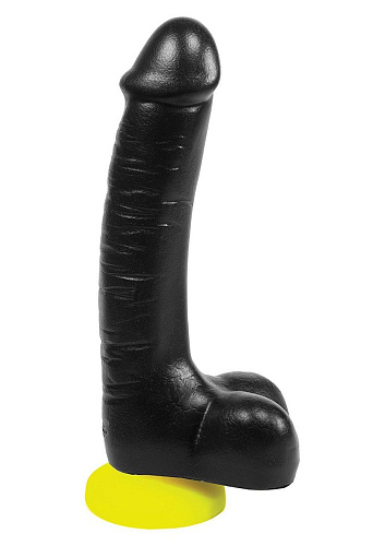 Чёрный фаллоимитатор KeepBurning Keepburning Worker Dildo 3000011020 (22,5 см)