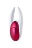 Бело-красный клиторальный стимулятор Erotist Erotist Alive 540202