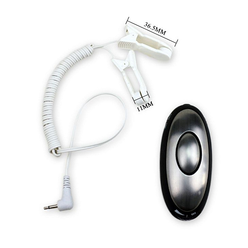 Электростимулятор с прищепками для сосков Baile Breast Beauty BI-014118-1