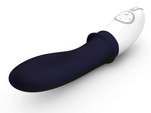 Тёмно-синий мужской вибратор Lelo Billy Deep Blue LEL1030 (17,4 см)