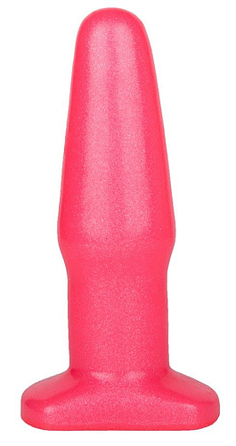 Розовый гелевый плаг на подставке LOVETOY (А-Полимер) 435200 (14 см)