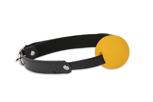 Кляп с жёлтым шариком Пикантные штучки DP064