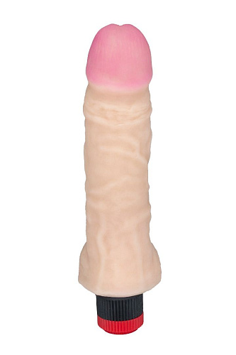 Вибратор-реалистик телесного цвета LOVETOY (А-Полимер) HUMAN FORM 602607 (19 см)