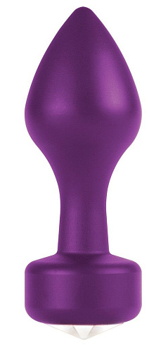 Фиолетовый анальный плаг Shots Media BV Elegant Purple OU012PUR (8,3 см)
