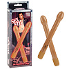 Набор из двух вибраторов бежевого цвета California Exotic Novelties PHIL VARONE SEX STIX SE-2975-30-3 (19 см)
