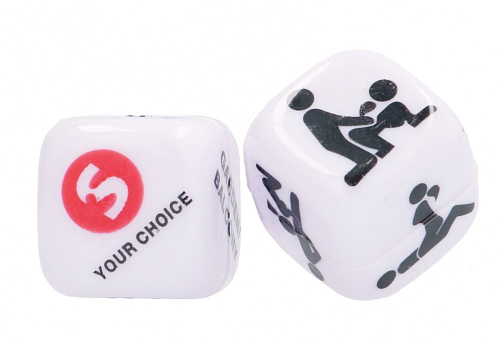 Игральные кубики Shots Media BV Take the Gamble Sex SLI166