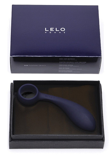 Тёмно-синий стимулятор для мужчин Lelo Bob Deep Blue LEL1043 (9,6 см)