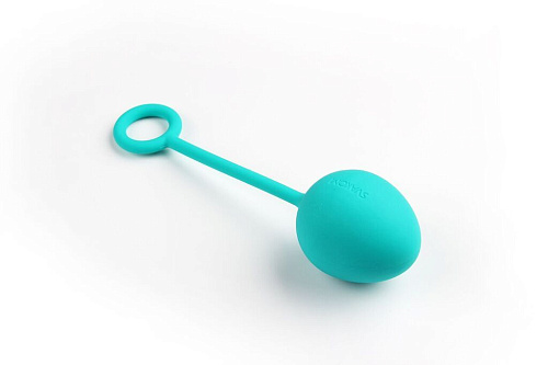 Набор зелёных вагинальных шариков со смещённым центром тяжести мятного цвета Svakom Nova Ball SSYB-GRN