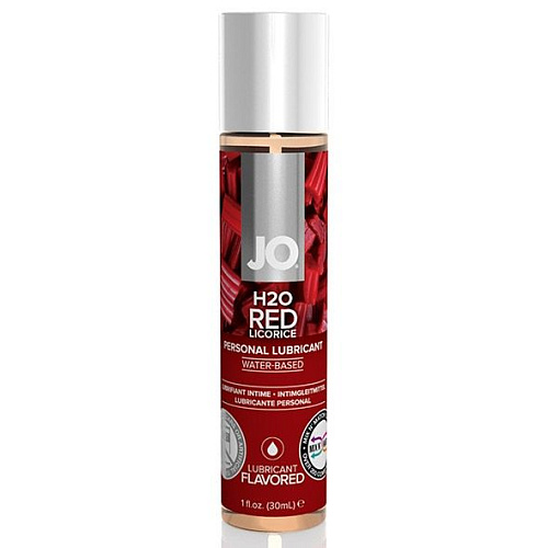 Смазка с ароматом лакрицы System JO H2O Flavored Red Licorice JO10381 (30 мл)