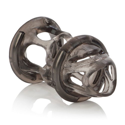 Дымчатая насадка на пенис California Exotic Novelties Support Plus The Passion Cage SE-1465-20-3