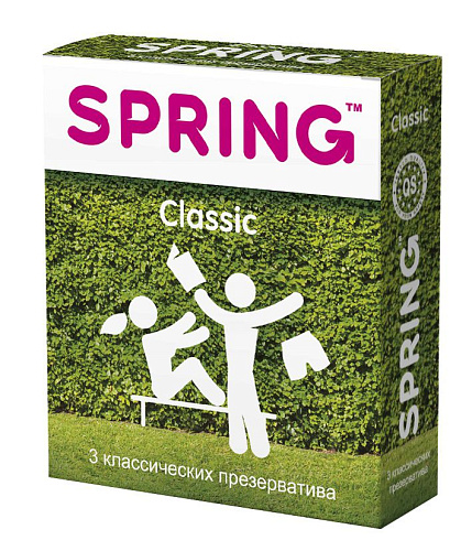 Классические презервативы SPRING SPRING CLASSIC №3 (3 шт)