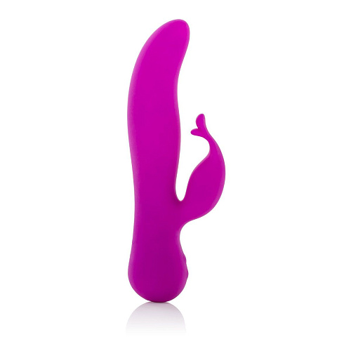 Фиолетовый вибромассажёр с клиторальным стимулятором Jopen Vr17 JO-4775-14-3 (21,5 см)