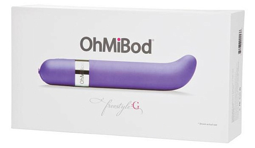 Фиолетовый вибратор OhMiBod Freestyle G-Sport E22540