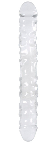 Двусторонний прозрачный фаллоимитатор NS Novelties Jelly Rancher Double Dong Smooth NSN-0460-21 (29,7 см)