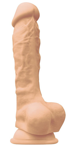 Телесный фаллоимитатор на присоске NS Novelties 7 Dildo NSN-0405-01