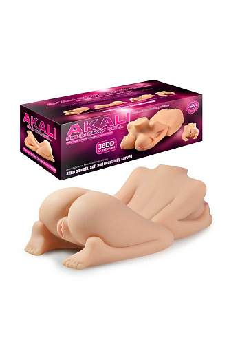 Мастурбатор телесного цвета  виде тела девушки Xise Akali XS-MA30006